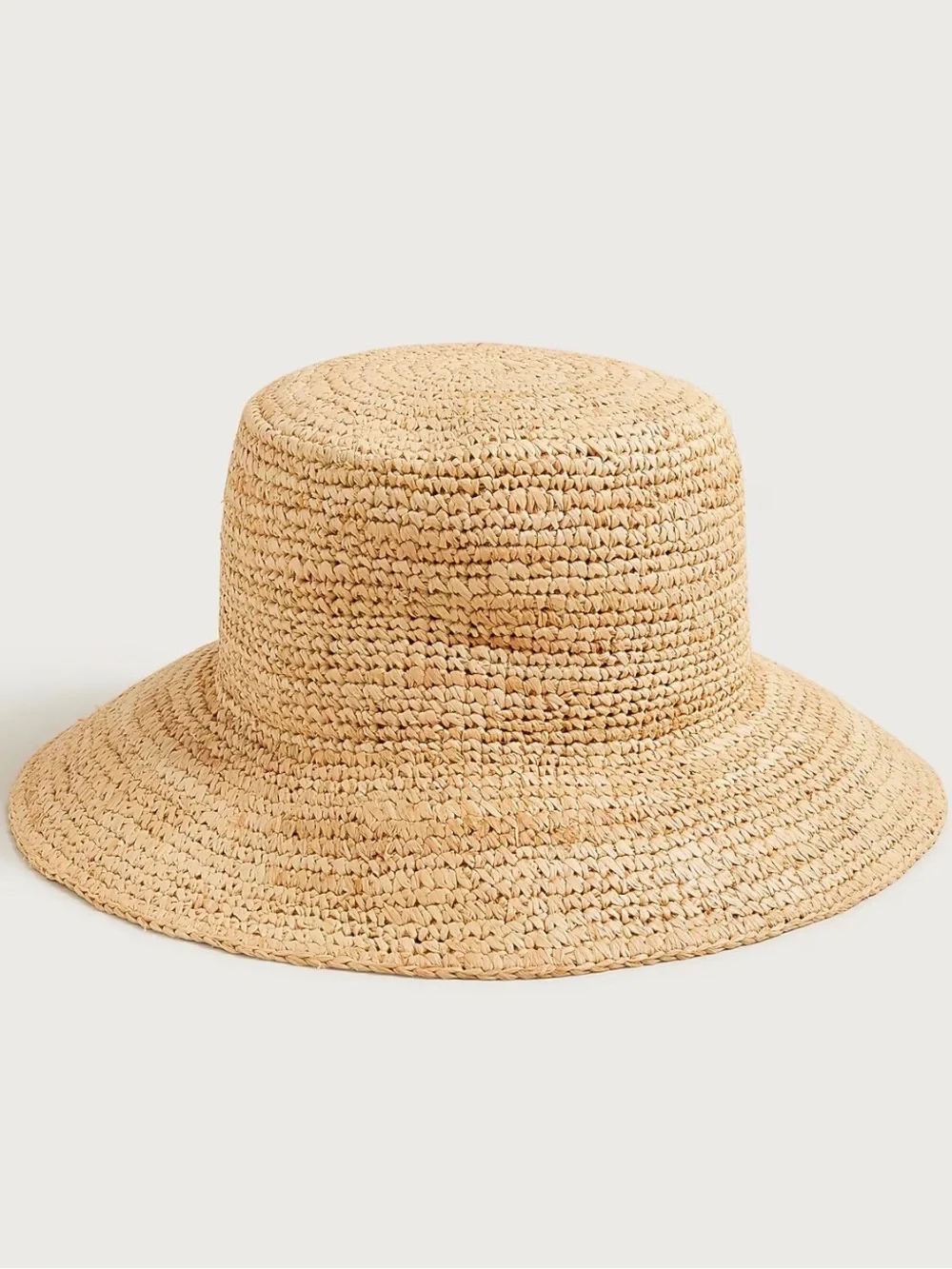 JCREW Woven Straw Sun Hat - Natural